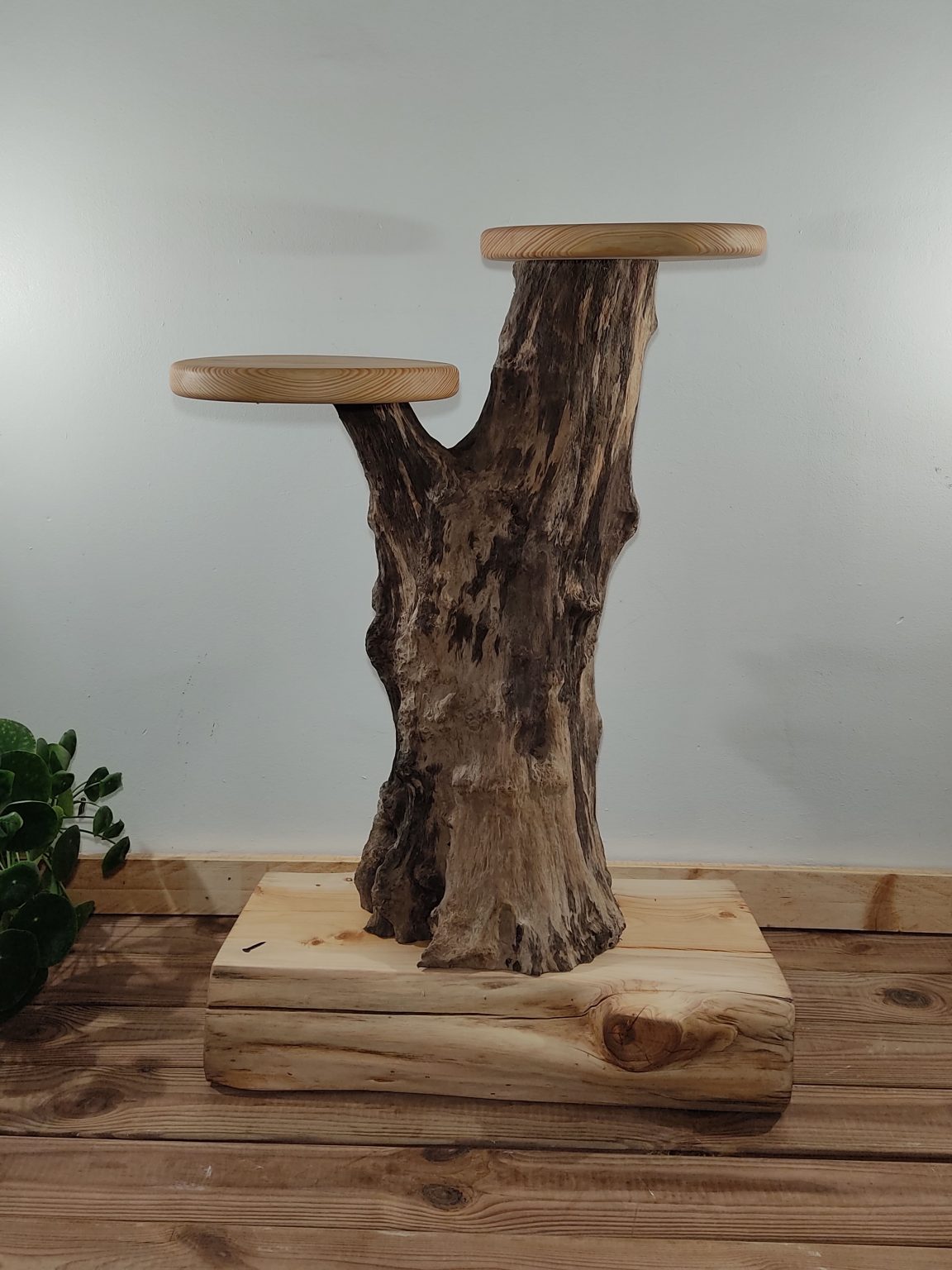 Arbre à Chat - Les Vieilles Vis - Création unique en bois brut et bois ...